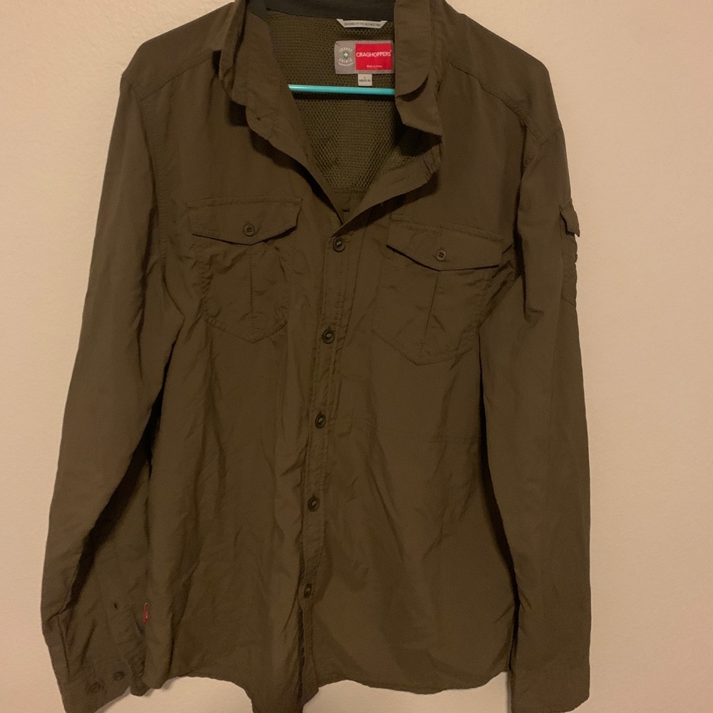 Mens Craghoppers Button Up Size L